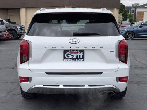 Hyper White 2021 Hyundai PALISADE Calligraphy