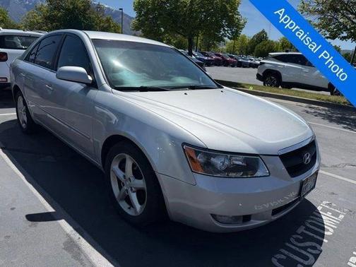 Silver 2007 Hyundai SONATA SE