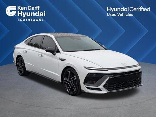 White 2024 Hyundai SONATA N Line
