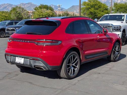 Red 2022 Porsche Macan Base