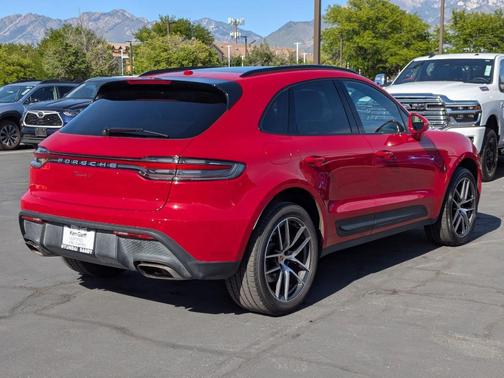 Red 2022 Porsche Macan Base