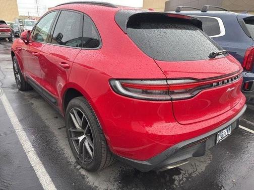 Red 2022 Porsche Macan Base