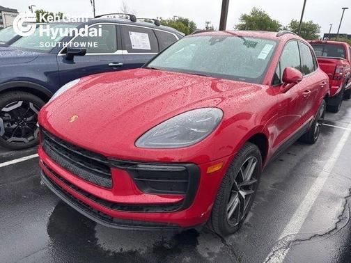 Red 2022 Porsche Macan Base
