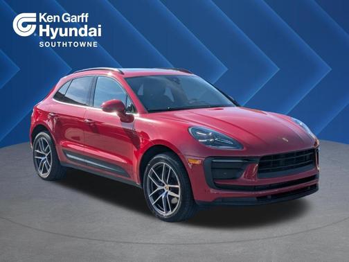 Red 2022 Porsche Macan Base