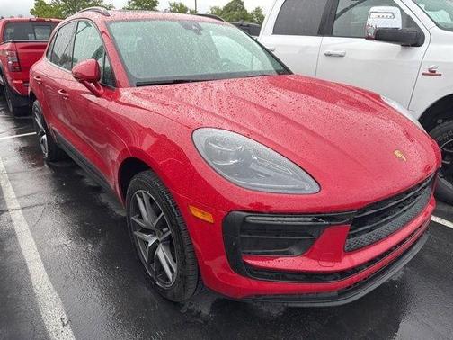 Red 2022 Porsche Macan Base