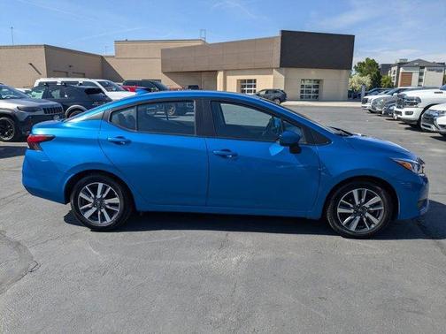 Electric Blue Metallic 2023 Nissan Versa 1.6 SV