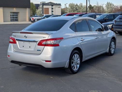 Brilliant Silver 2013 Nissan Sentra SV