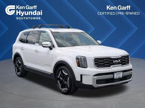 Glacial White Pearl 2025 Kia Telluride S