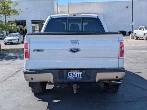 White 2012 Ford F-150 Lariat
