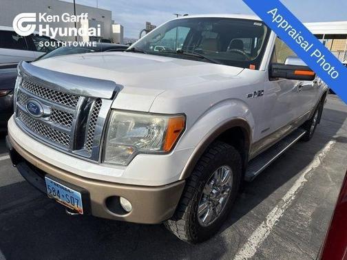 White 2012 Ford F-150 Lariat