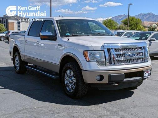 White 2012 Ford F-150 Lariat