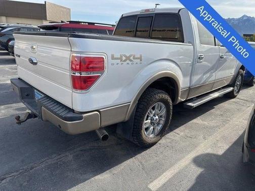 White 2012 Ford F-150 Lariat