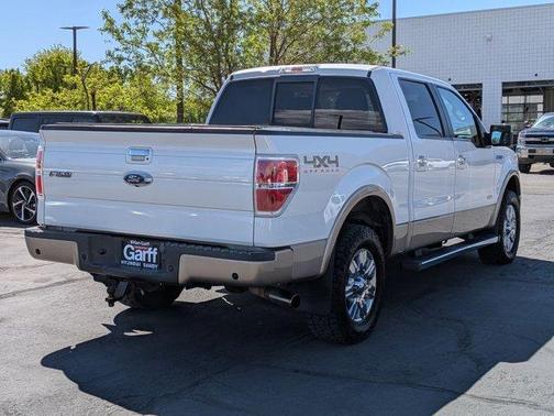 White 2012 Ford F-150 Lariat