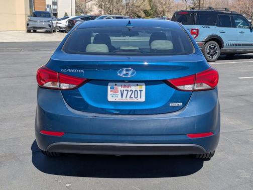 Windy Sea Blue 2014 Hyundai ELANTRA Limited