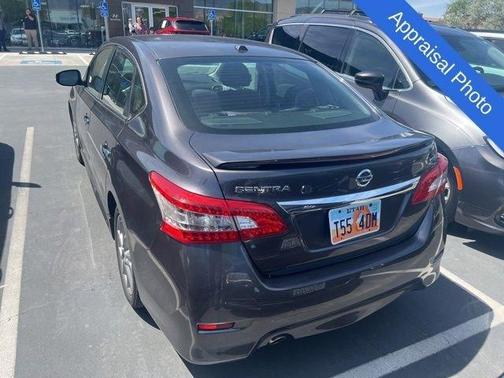 Amethyst Gray 2015 Nissan Sentra SR