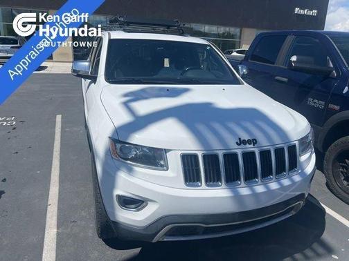 Bright White Clearcoat 2015 Jeep Grand Cherokee Limited