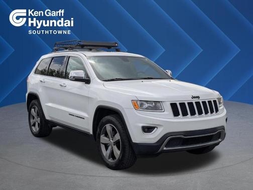Bright White Clearcoat 2015 Jeep Grand Cherokee Limited