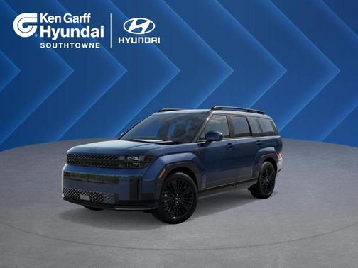 Atlantic Blue 2026 Hyundai SANTA FE HEV Calligraphy