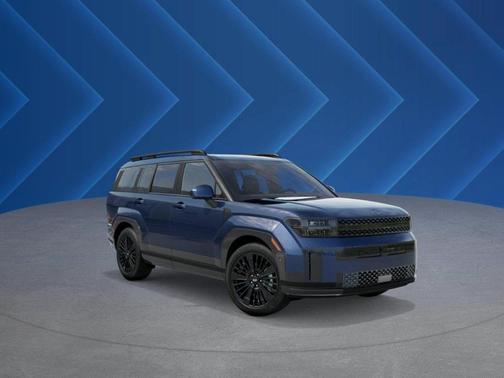 Atlantic Blue 2026 Hyundai SANTA FE HEV Calligraphy