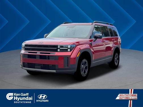 Red 2026 Hyundai SANTA FE XRT