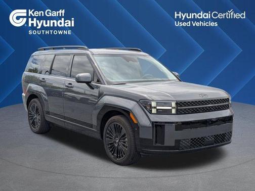 Gray 2025 Hyundai SANTA FE HEV Calligraphy