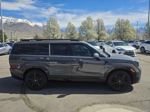 Gray 2025 Hyundai SANTA FE HEV Calligraphy