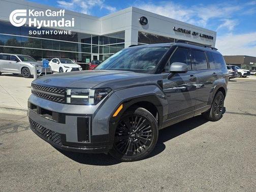 Gray 2025 Hyundai SANTA FE HEV Calligraphy