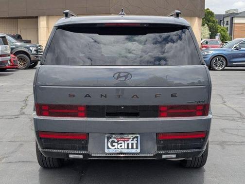 Gray 2025 Hyundai SANTA FE HEV Calligraphy