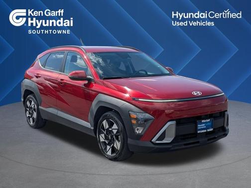 Red 2024 Hyundai KONA SEL