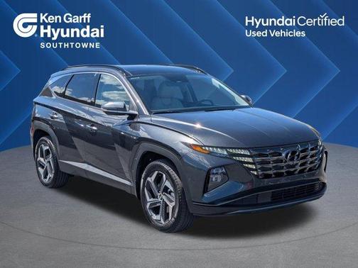 Portofino Gray 2023 Hyundai TUCSON Limited