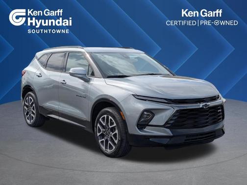 Sterling Gray Metallic 2025 Chevrolet Blazer RS