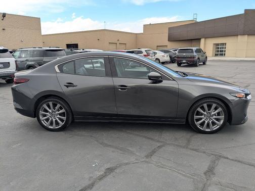 Machine Gray Metallic 2019 Mazda Mazda3 FWD w/Select Package