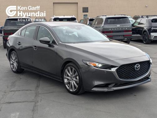 Machine Gray Metallic 2019 Mazda Mazda3 FWD w/Select Package