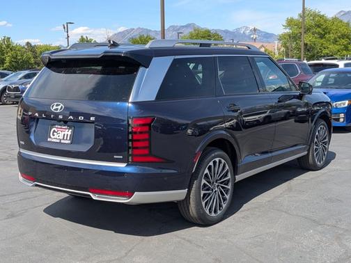 Blue 2026 Hyundai Palisade Hybrid Calligraphy