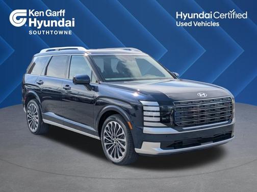 Blue 2026 Hyundai Palisade Hybrid Calligraphy