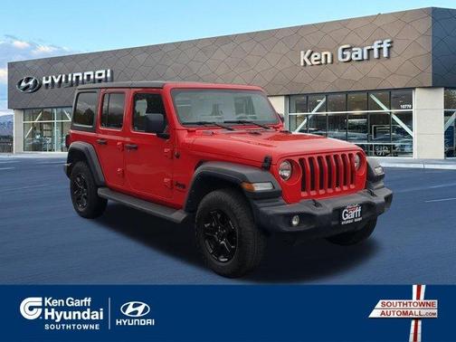 Firecracker Red Clearcoat 2022 Jeep Wrangler Unlimited Sport