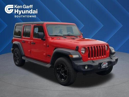 Firecracker Red Clearcoat 2022 Jeep Wrangler Unlimited Sport