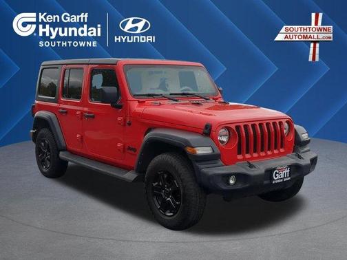Firecracker Red Clearcoat 2022 Jeep Wrangler Unlimited Sport