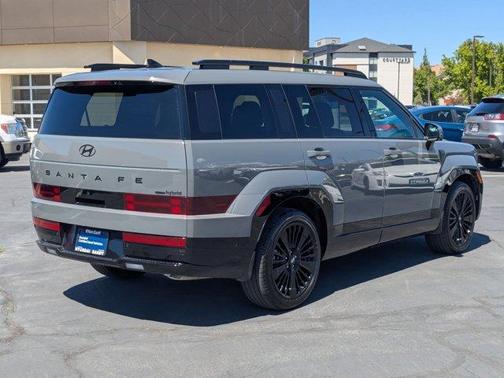 Hampton Gray 2025 Hyundai SANTA FE HEV Calligraphy