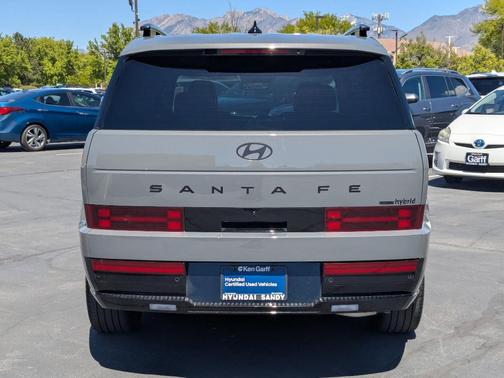 Hampton Gray 2025 Hyundai SANTA FE HEV Calligraphy