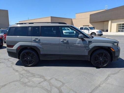 Hampton Gray 2025 Hyundai SANTA FE HEV Calligraphy