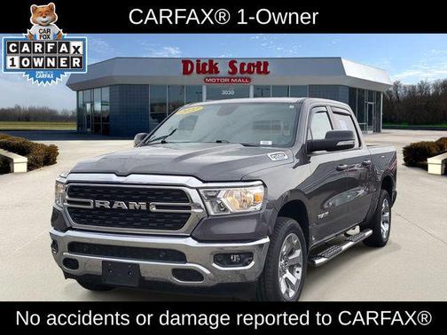 Granite Crystal Metallic Clearcoat 2022 RAM 1500 Big Horn/Lone Star
