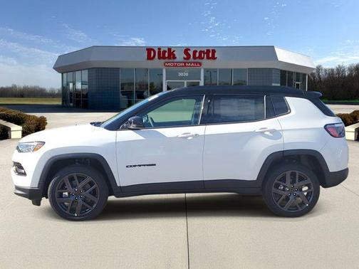 Bright White Clearcoat 2026 Jeep Compass Limited