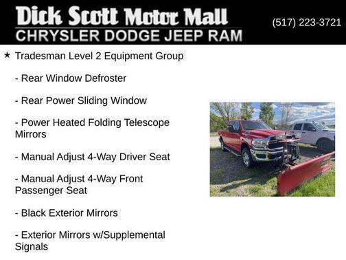 Flame Red Clearcoat 2024 RAM 2500 Tradesman