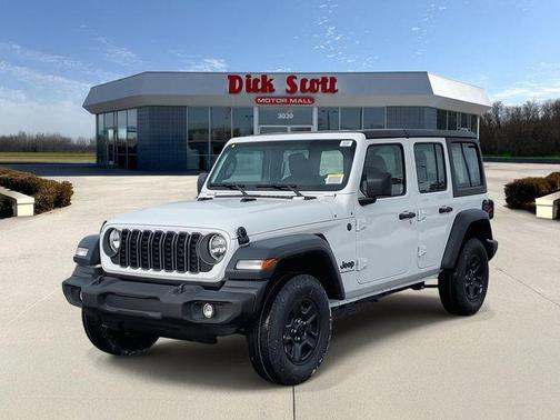 Bright White Clearcoat 2026 Jeep Wrangler Sport