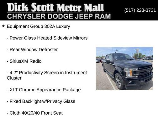Agate Black Metallic 2020 Ford F-150 XLT