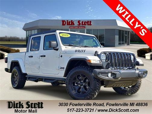 2022 Jeep Gladiator Willys 4x4