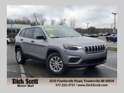 Billet Silver Metallic 2021 Jeep Cherokee Sport