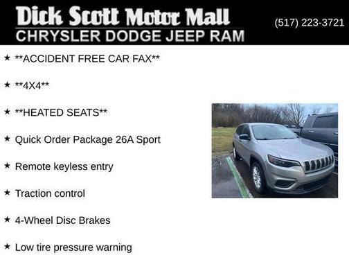 2021 Jeep Cherokee Sport