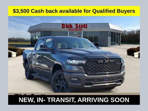 Granite Crystal Metallic Clearcoat 2026 RAM 1500 Big Horn/Lone Star